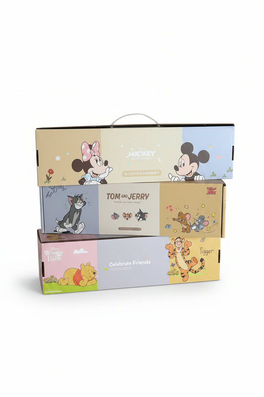 Disney Set of 4 Glass Cups