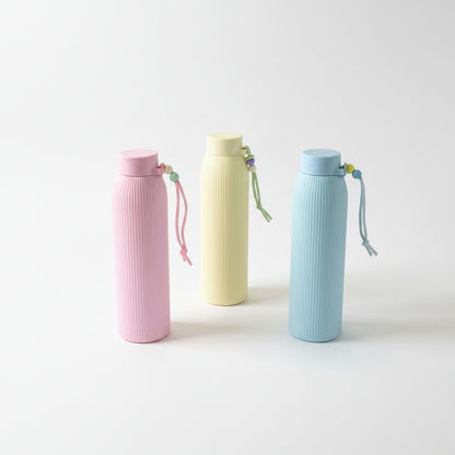 Glass bottle with Plastic Cover