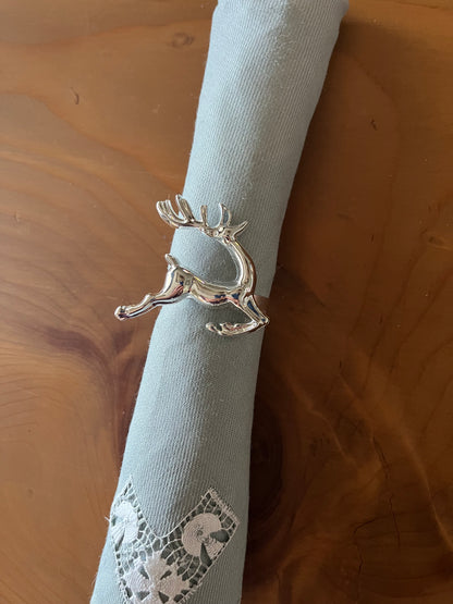 Christmas Reindeer Napkin Rings