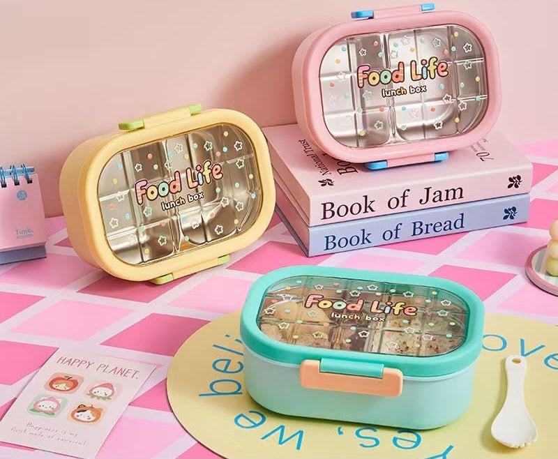 Colorful Stainless Steel Lunchbox