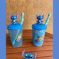 Stitch Plastic Straw Cup