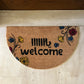 “Ya Welcome” Semi circle Doormat