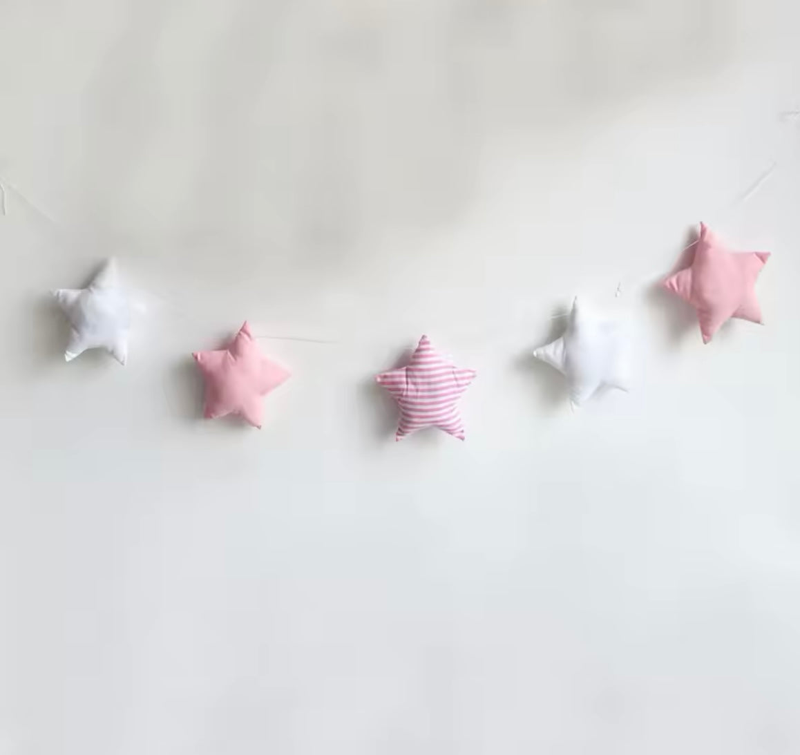 Fabric Stars Garland