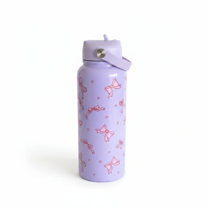 Insulated Straw Stainless Bottle 1L