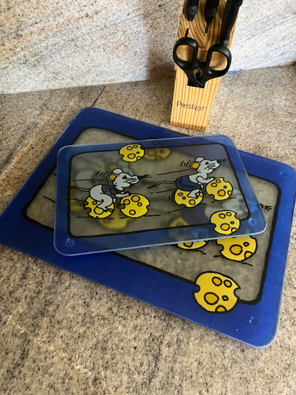 Kitchen Glass Board Colored Set