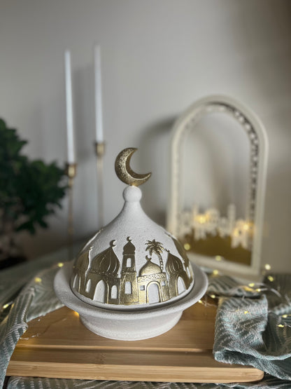 Ramadan Large Covered Resin Plate