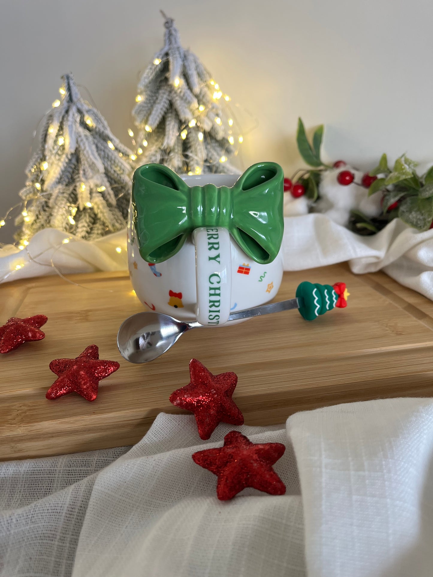 Christmas Bow Mug