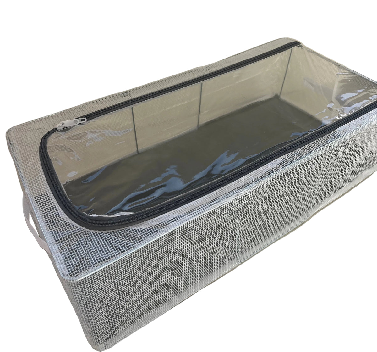 Waterproof Fabric Storage Box with zipper & cover 60x30x15cm