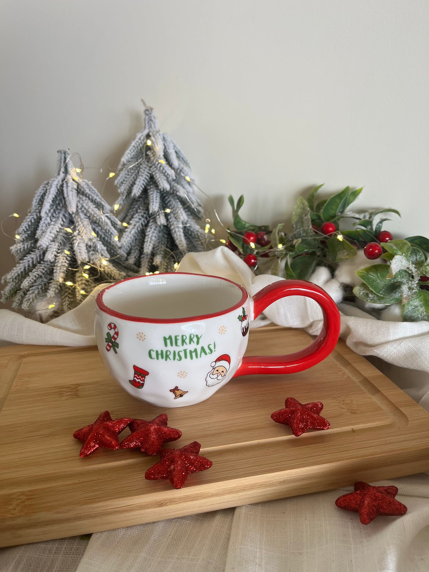 Christmas Big Mug & Handle