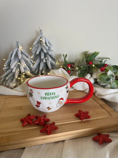 Christmas Big Mug & Handle