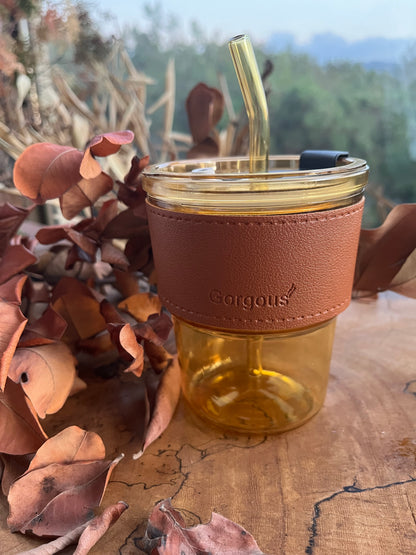 Glass Cups for Hot & Cold Drinks