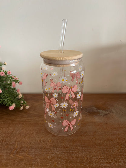 Printed Iced Coffee Straw Cup