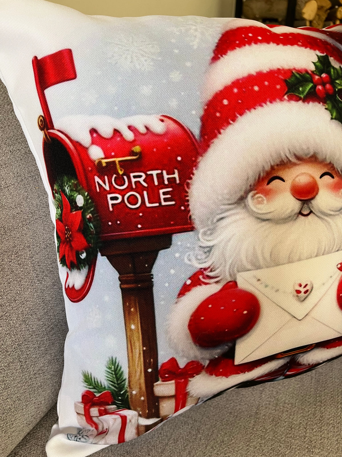 Christmas Printed Cushion Cover 45x45cm