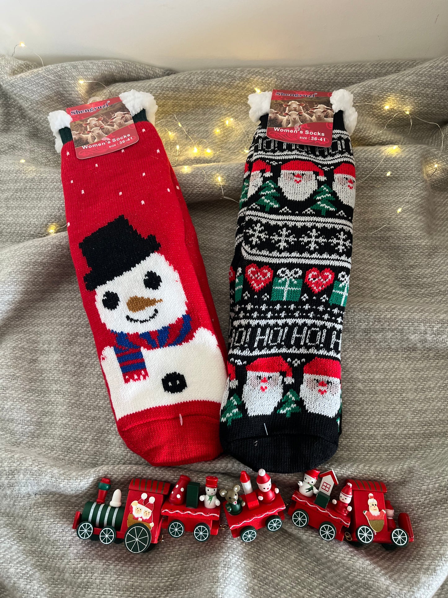 Christmas Slippers Socks