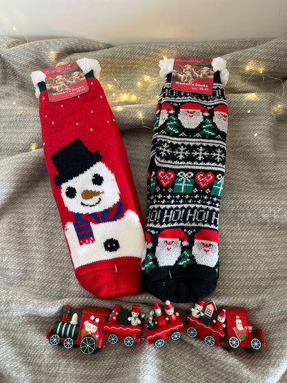Christmas Slippers Socks