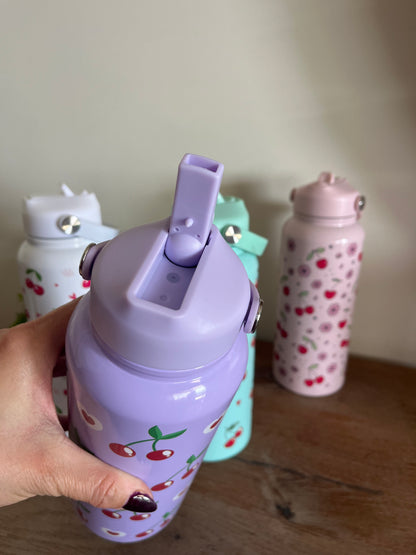 Insulated Straw Stainless Bottle 1L