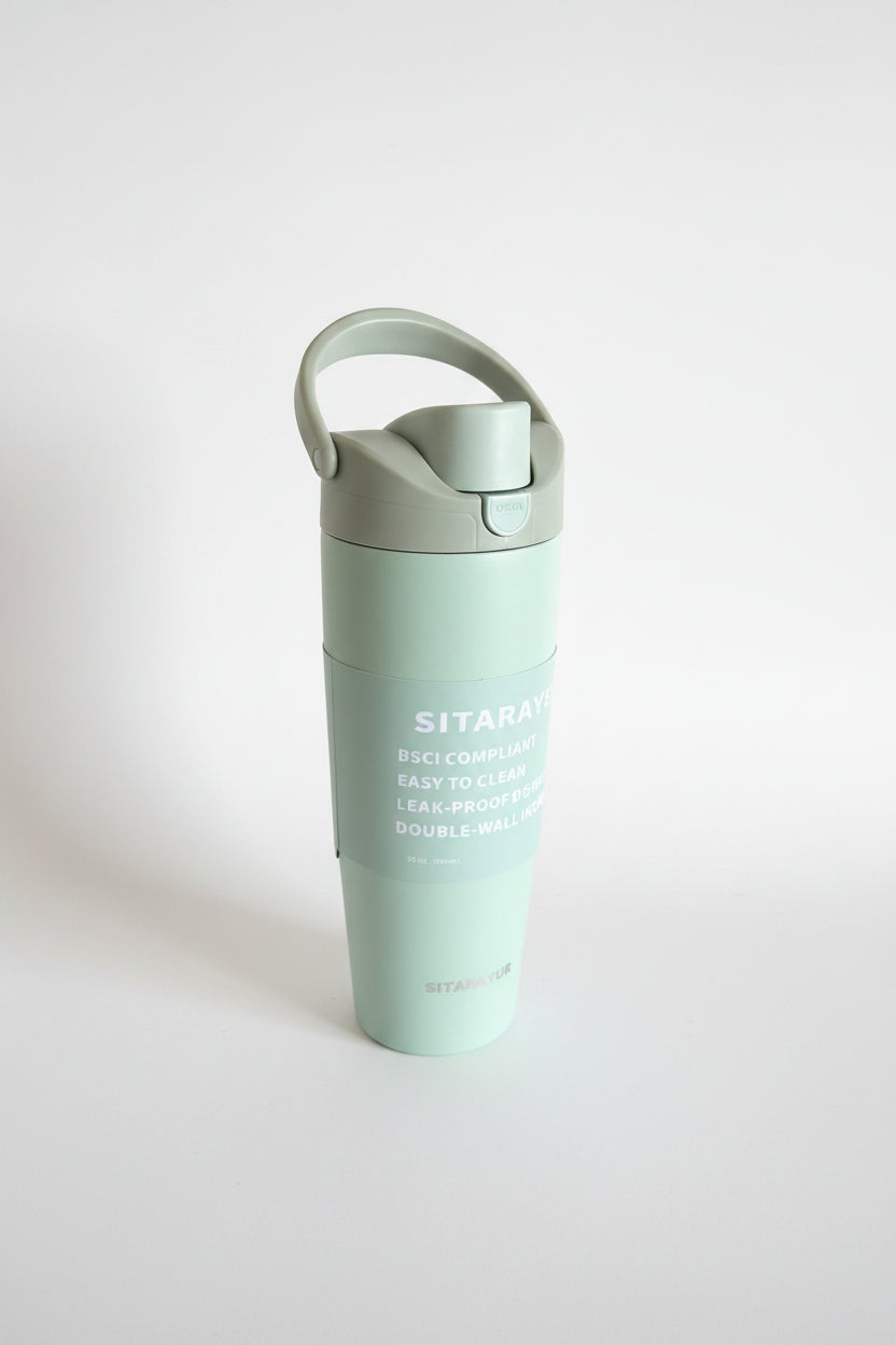 Sitarayuri Insulated Straw Bottle 900ml