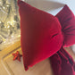 Christmas Velvet Burgundy Bows