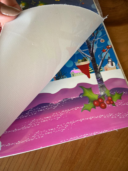Christmas Waterproof Placemats & Coasters Set