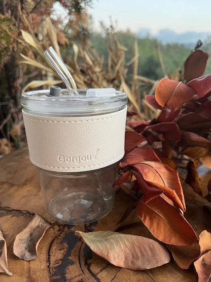 Glass Cups for Hot & Cold Drinks