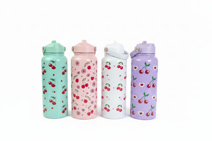 Insulated Straw Stainless Bottle 1L