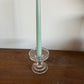 Transparent Glass Candle holder