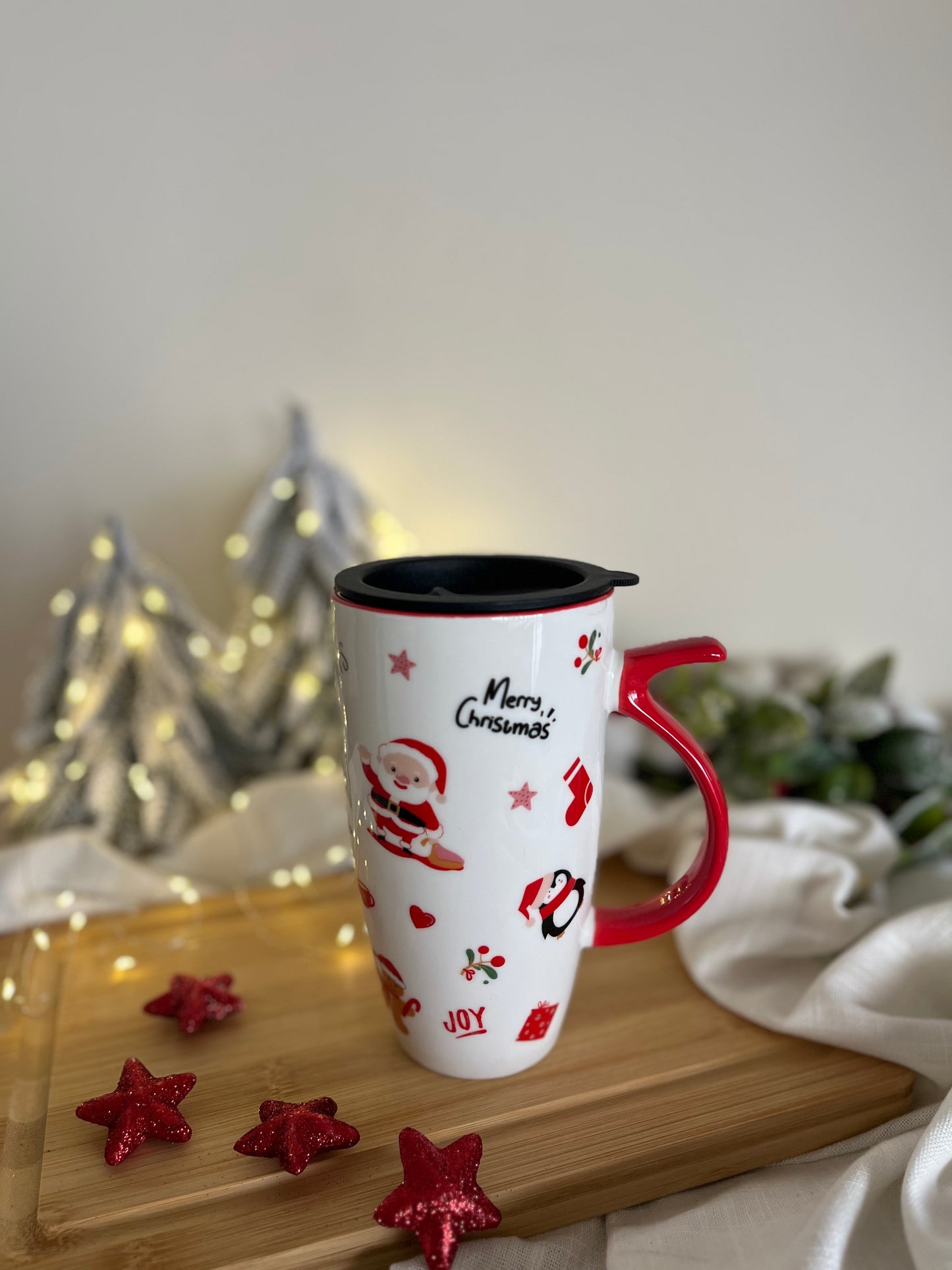 Christmas Big Mug with Cover