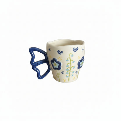 Blue butterfly Mug