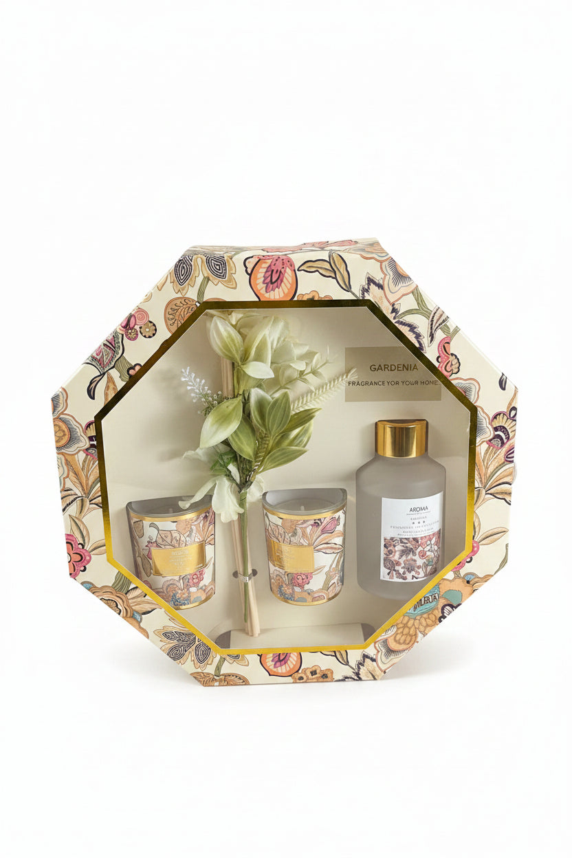 Diffuser & Scented Candles Gift Set