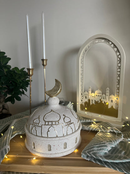 Ramadan Covered Resin Plate