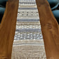 Natural Earth Tone Artisan Table Runner