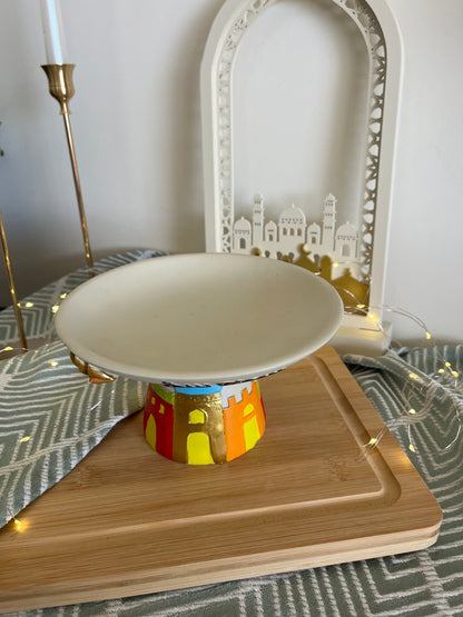 Ramadan Decorative Colorful Resin Plate