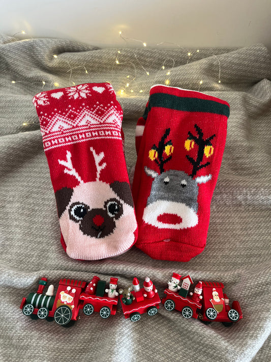 Christmas Slippers Socks