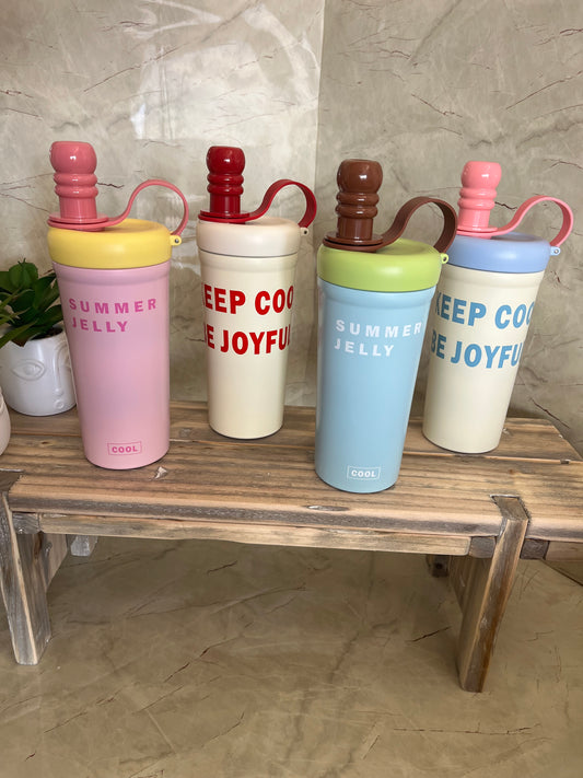 Insulated Straw Bottle