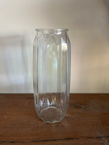 Transparent Glass Vase