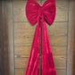 Christmas Velvet Burgundy Bows