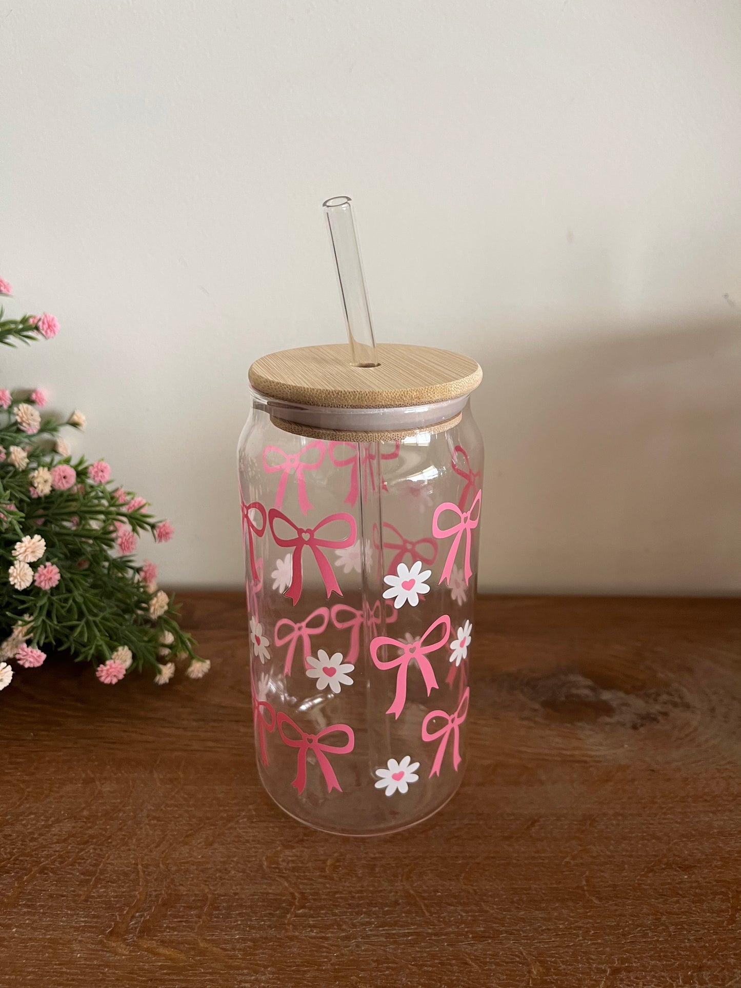Printed Iced Coffee Straw Cup