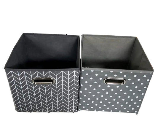 Fabric Storage Box with handle 28x28x27cm