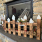 Christmas Wooden Fence