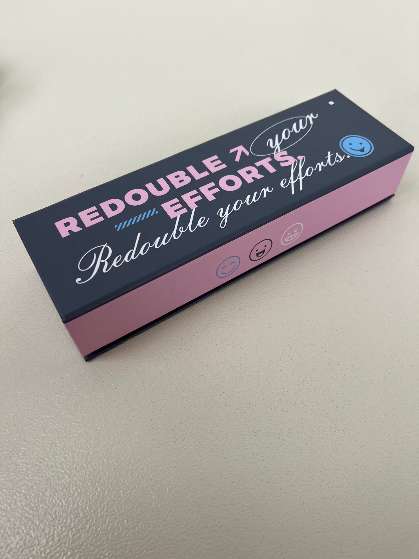 Pencil Case with a message & planner