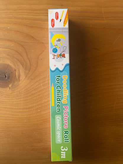 Printed paper roll 3m