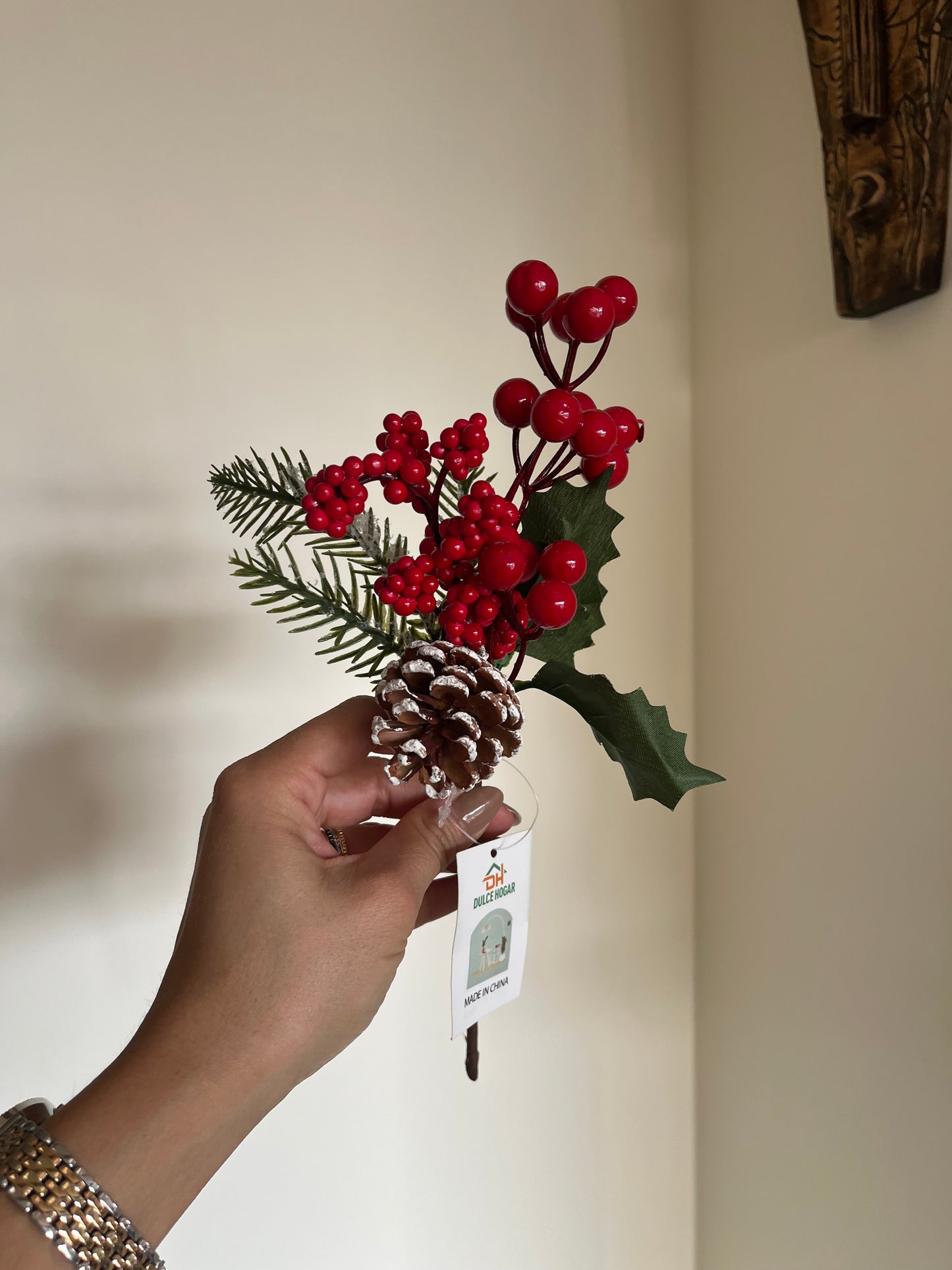 Christmas Small Flowers Branches