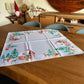 Christmas Village Table Cloth