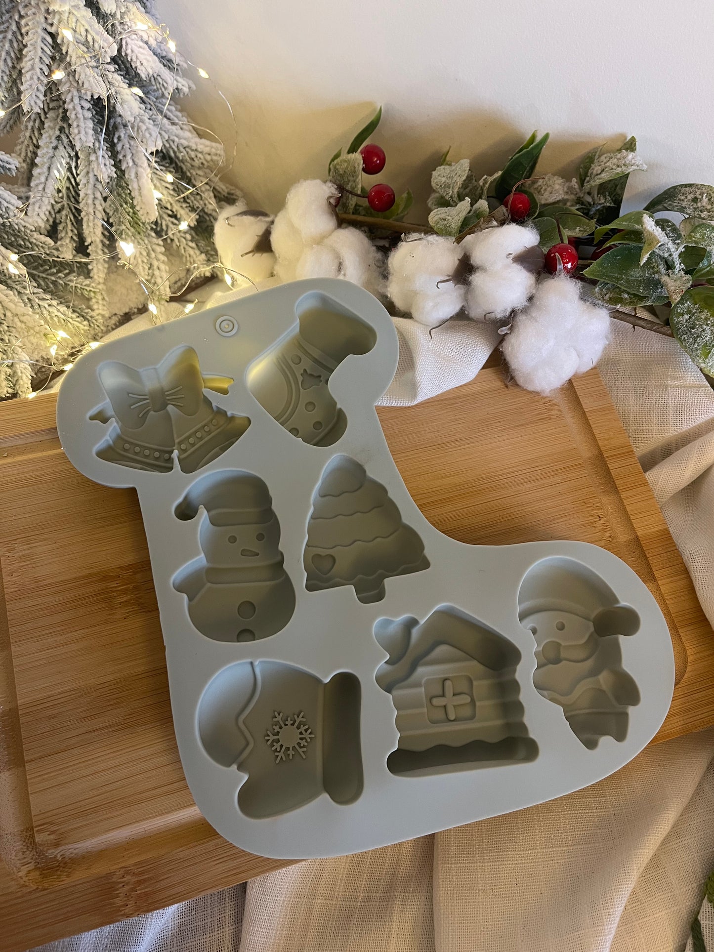 Christmas Silicone Mold - Several Shapes