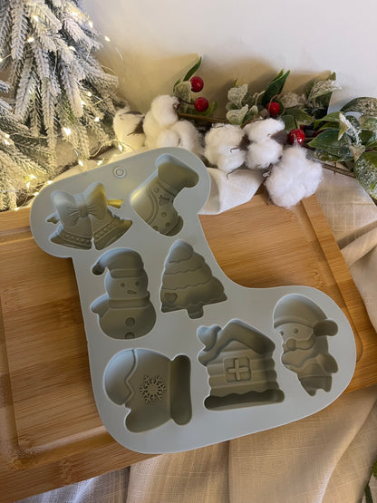 Christmas Silicone Mold - Several Shapes