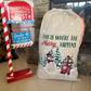 Christmas Santa Big Bag