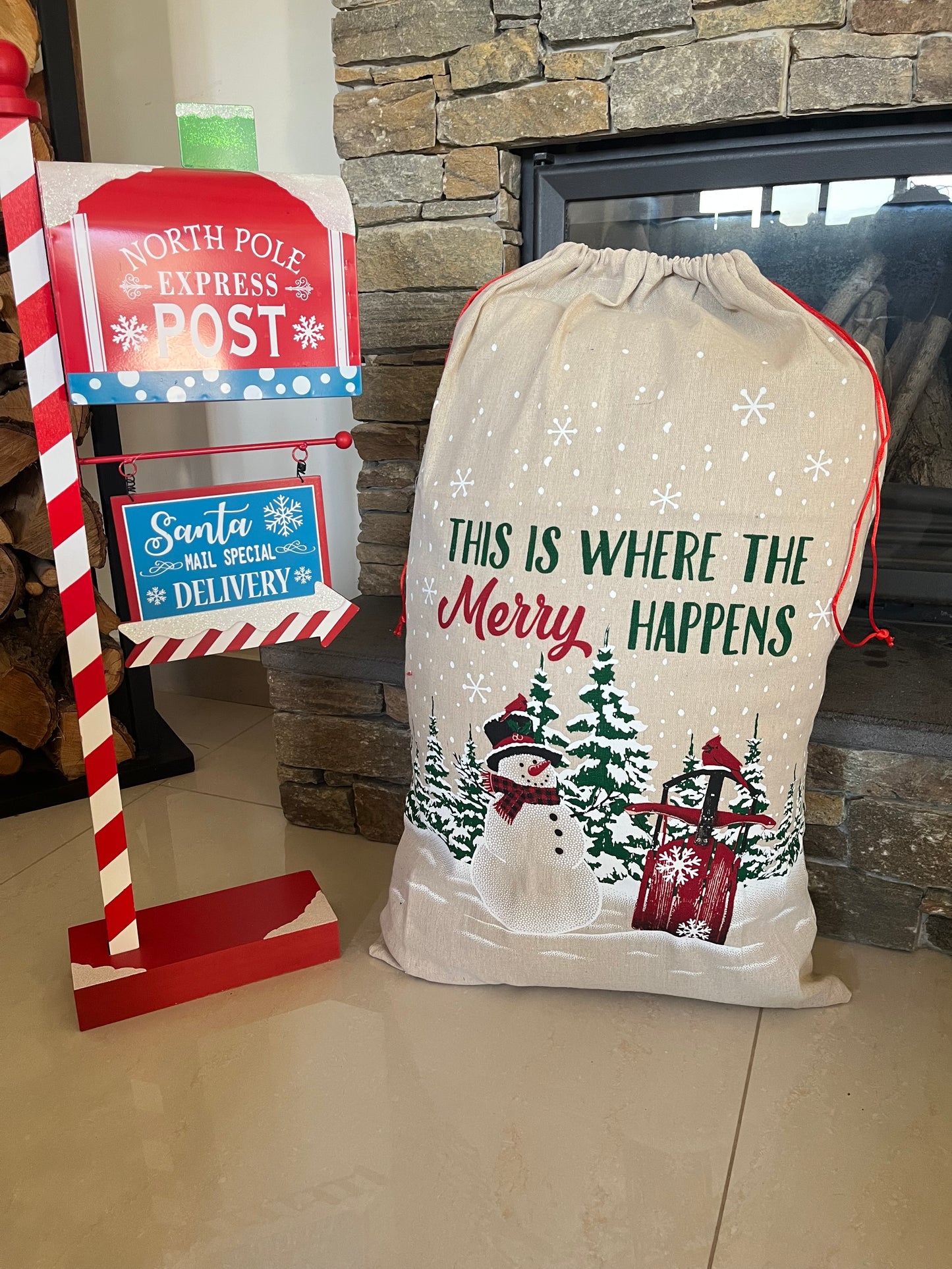 Christmas Santa Big Bag