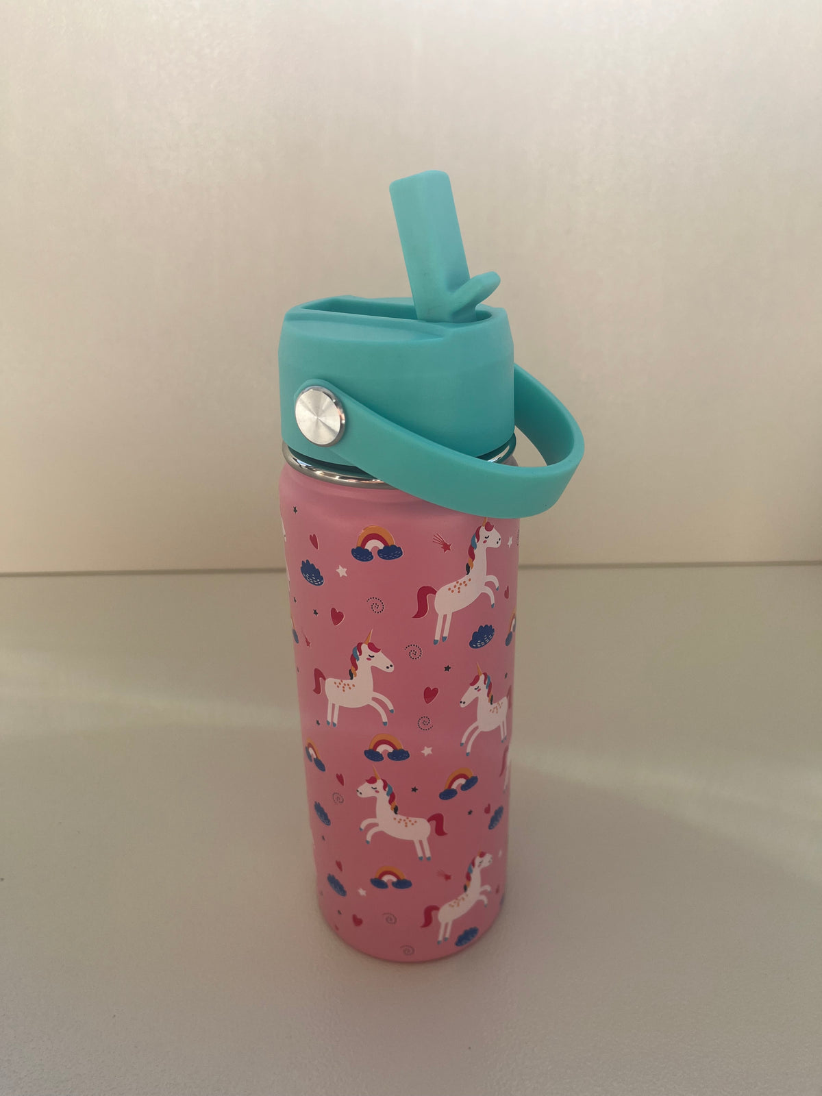 Kids Straw Stainless Bottle 500ml