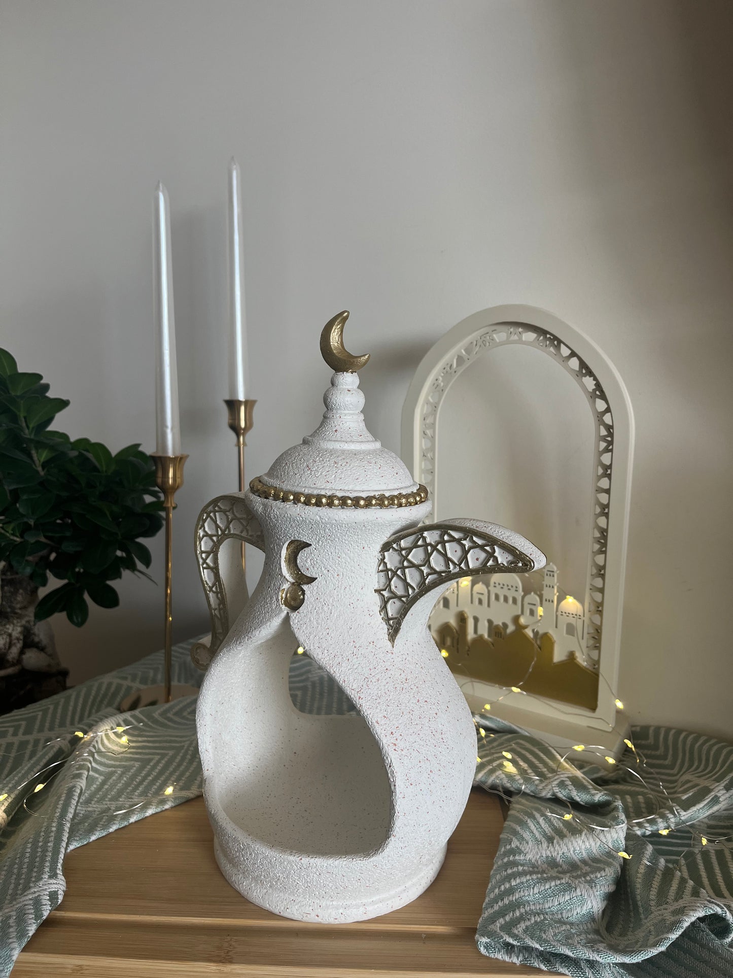 Ramadan Teapot Decorative Centerpiece