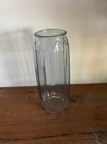 Transparent Glass Vase
